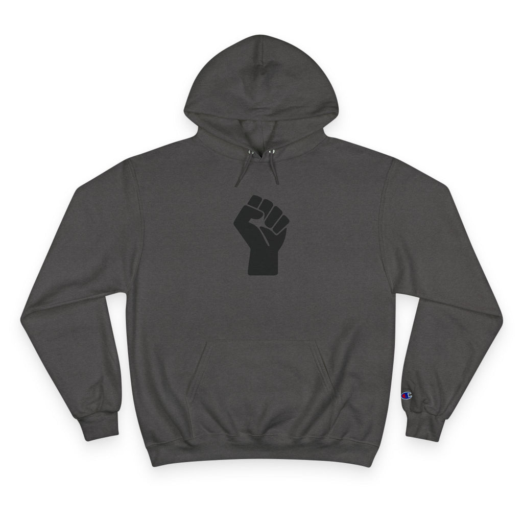 Color Power Champion Hoodie — "Opportunity Equity Freedom Justice" Pullover