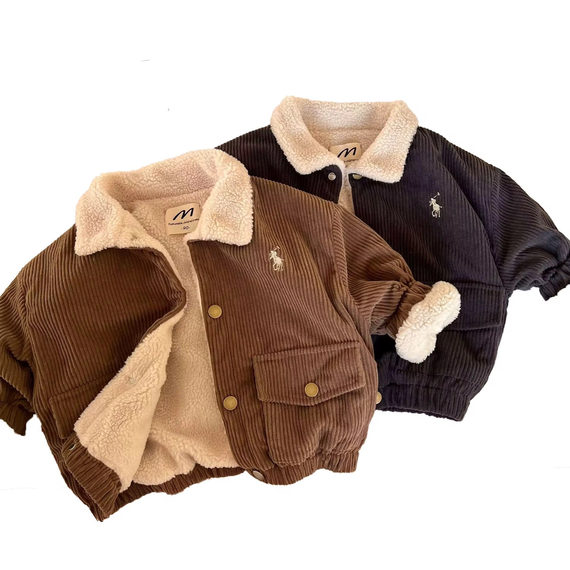 AURORE LUXURE -BABY CORDUROY JACKET