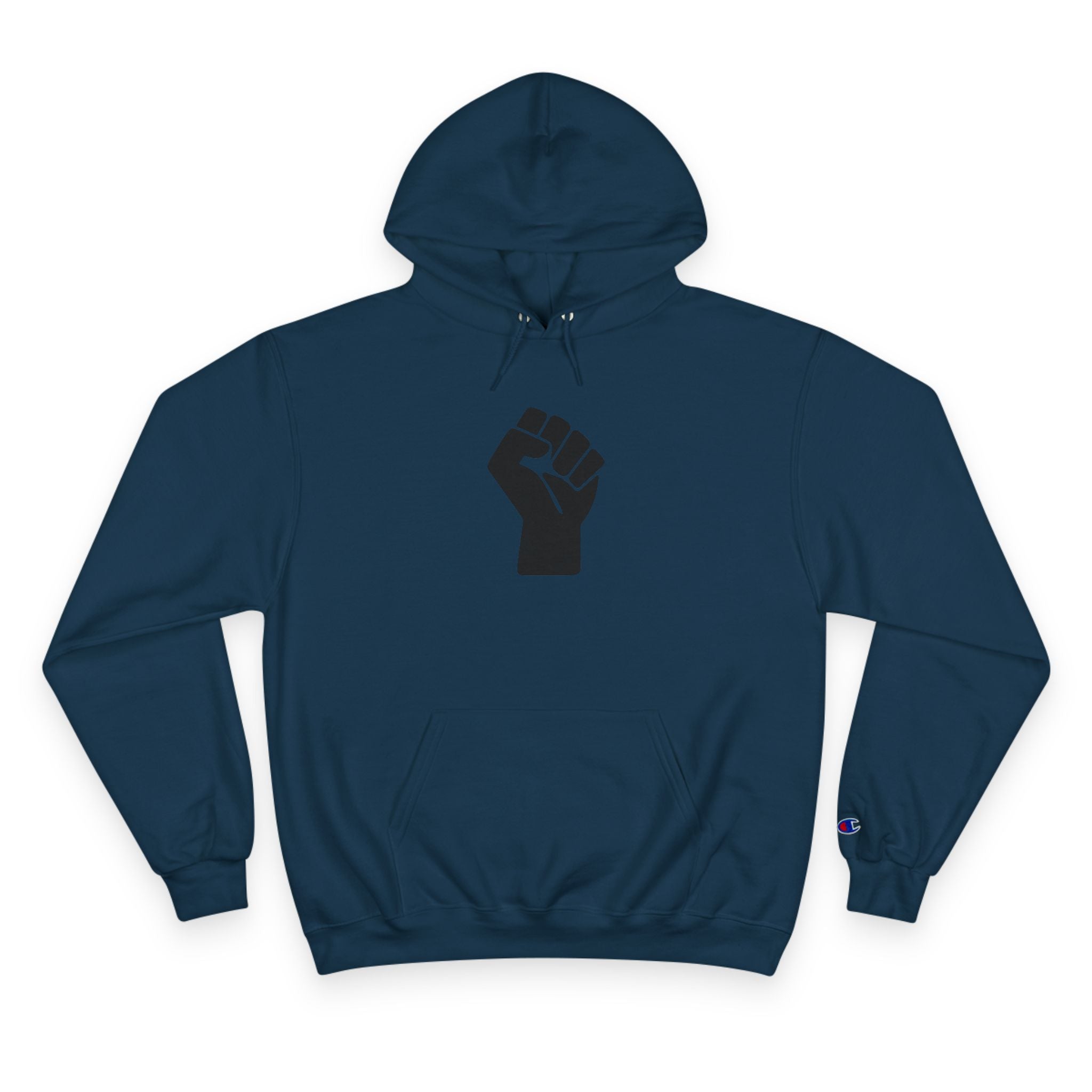 Color Power Champion Hoodie — "Opportunity Equity Freedom Justice" Pullover