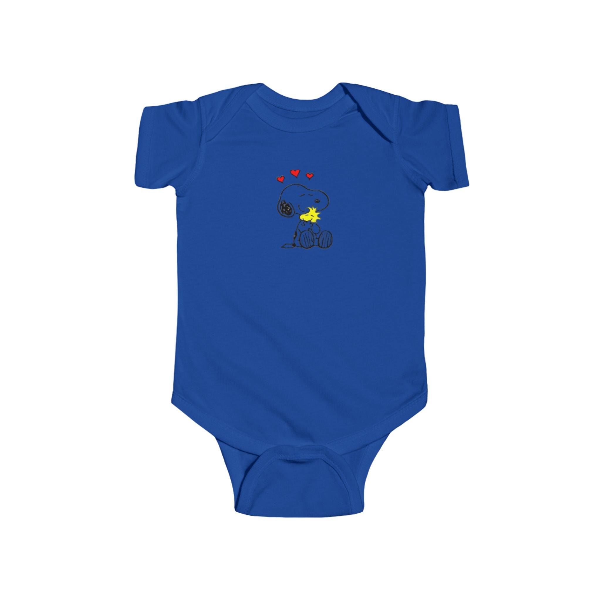 Snoopy & Woodstock Baby Bodysuit – Cute Hearts Infant Onesie