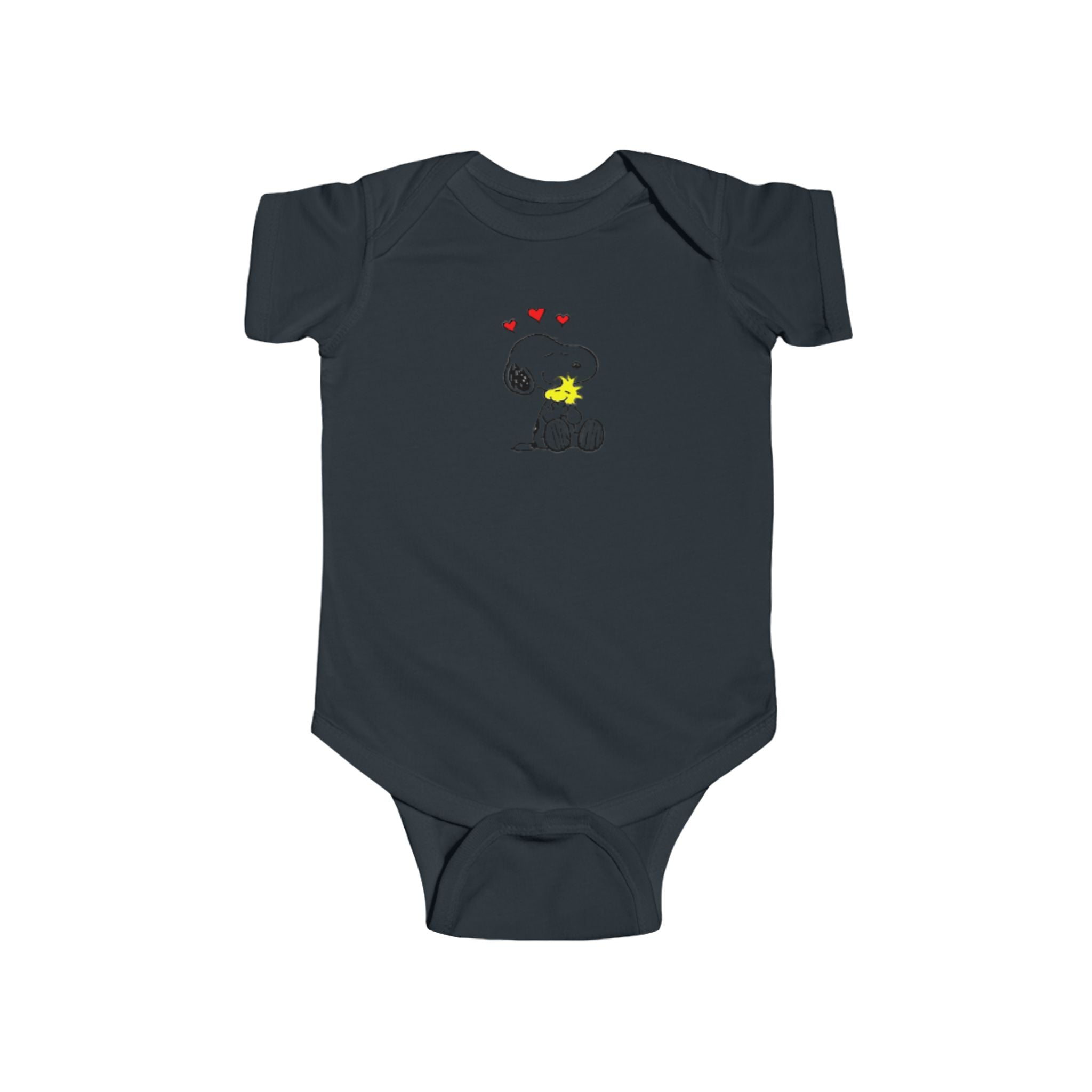 Snoopy & Woodstock Baby Bodysuit – Cute Hearts Infant Onesie