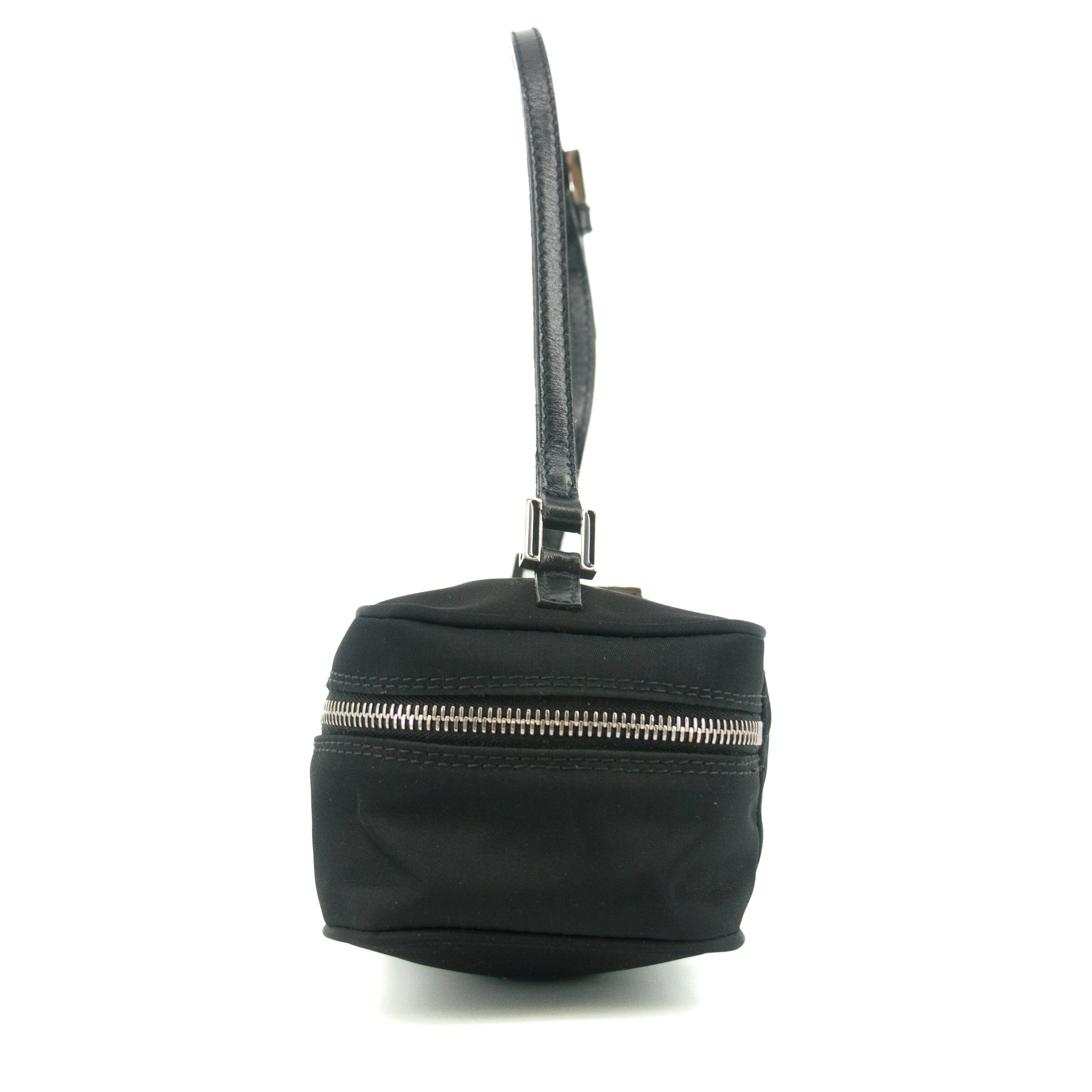 Fendi Black Nylon Vanity Pouch #8500