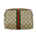Gucci GG Canvas Brown Pouch #8898