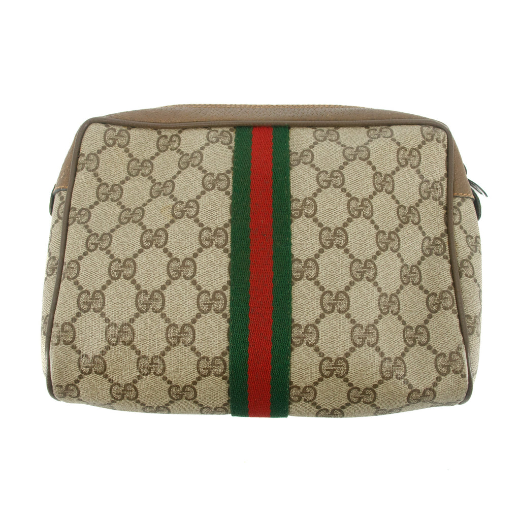 Gucci GG Canvas Brown Pouch #8898