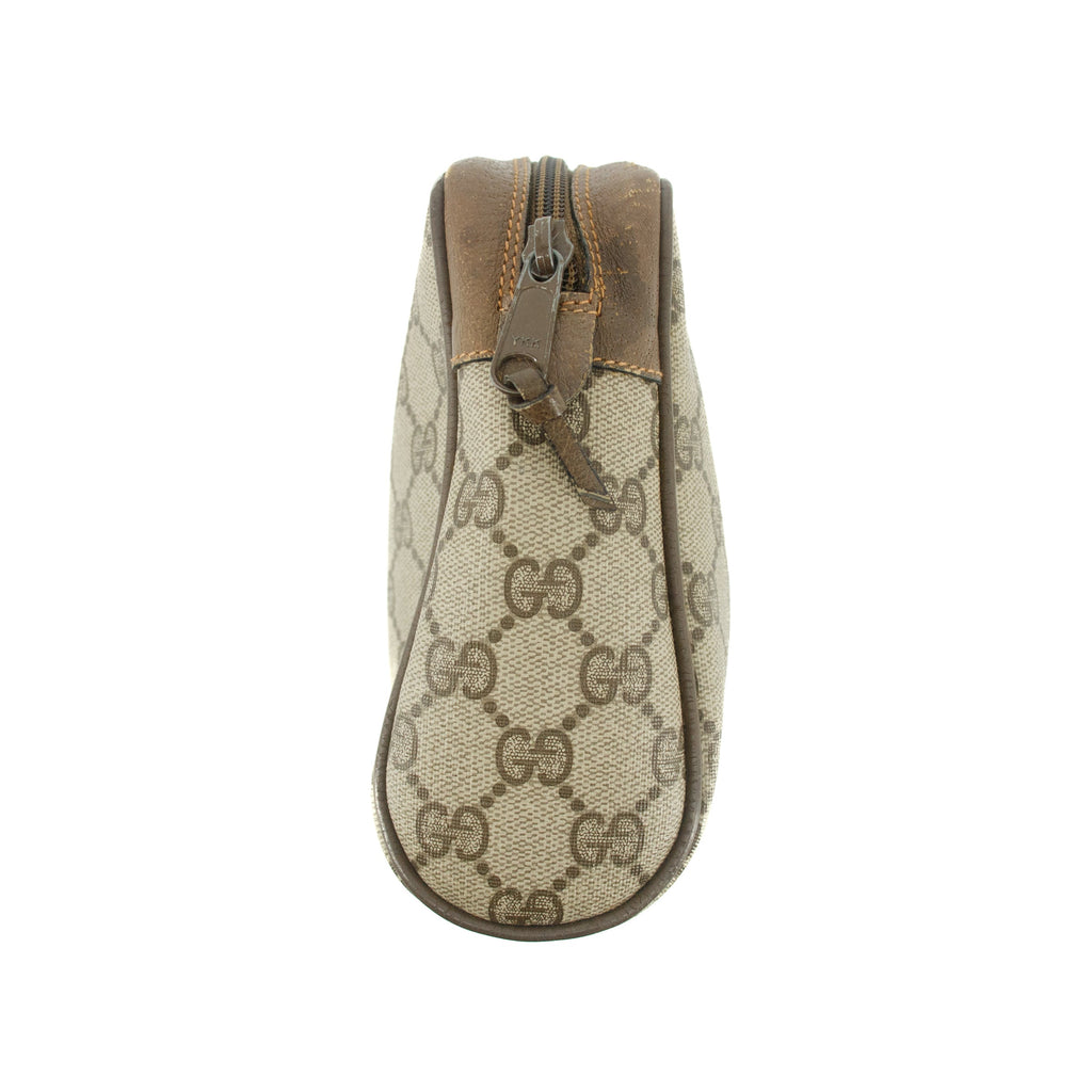 Gucci GG Canvas Brown Pouch #8898