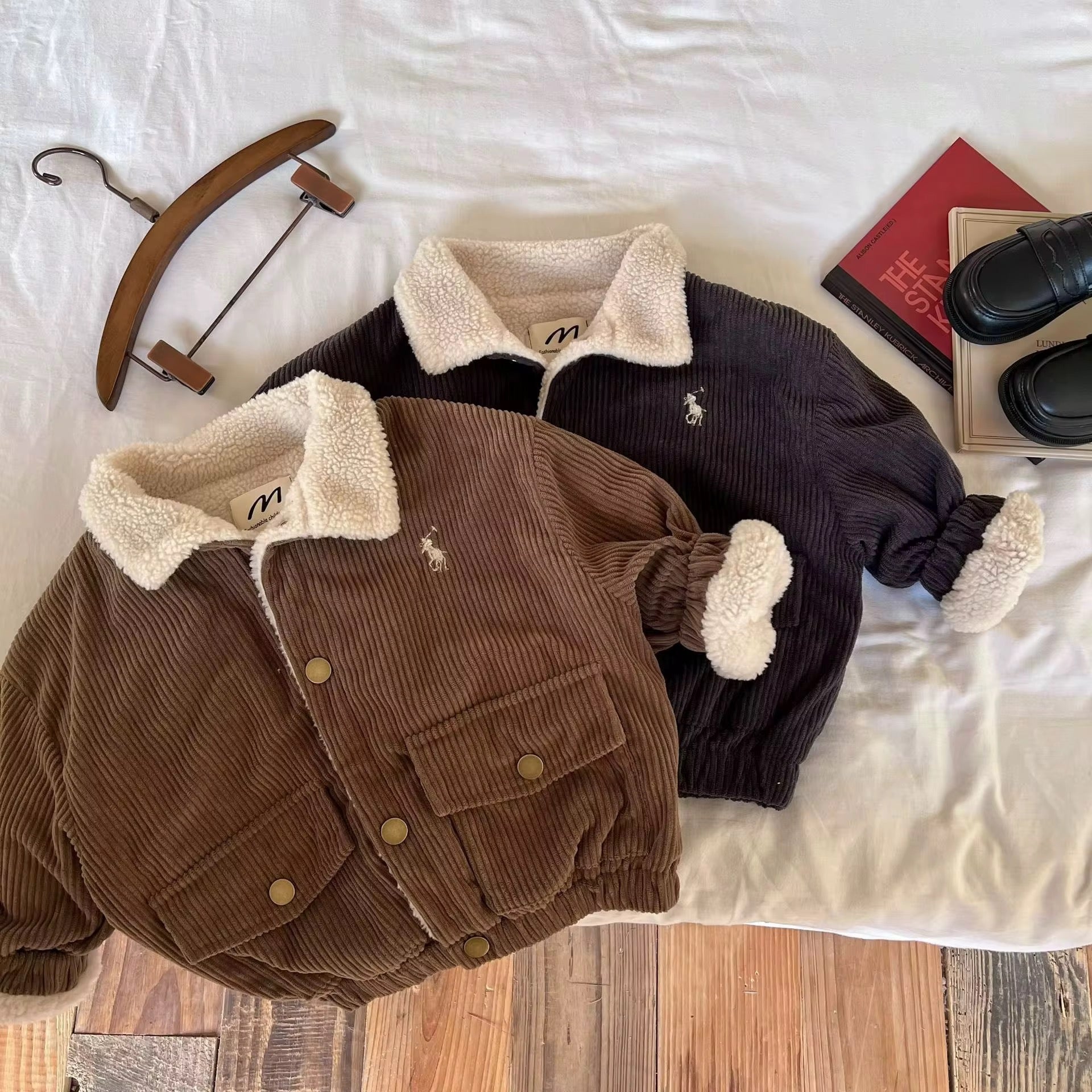 AURORE LUXURE -BABY CORDUROY JACKET