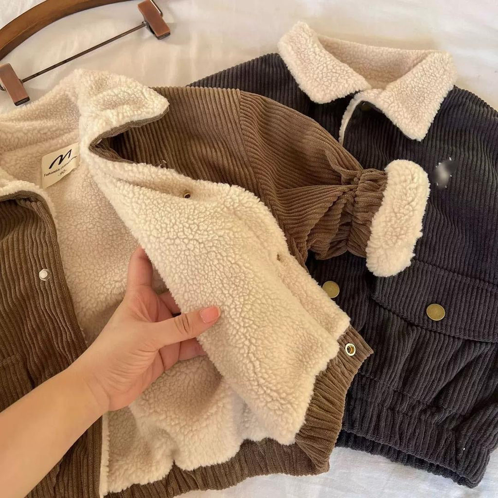 AURORE LUXURE -BABY CORDUROY JACKET