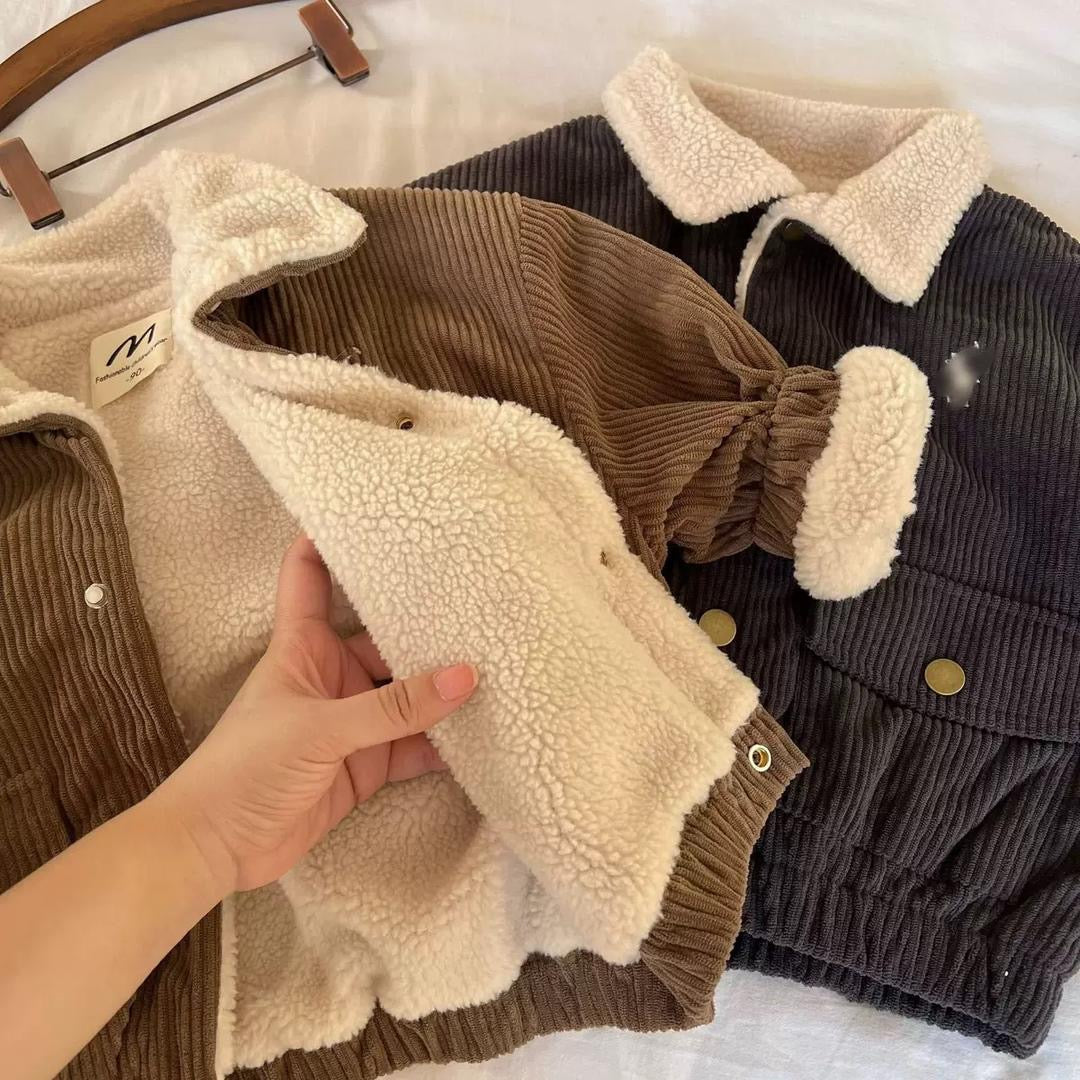 AURORE LUXURE -BABY CORDUROY JACKET