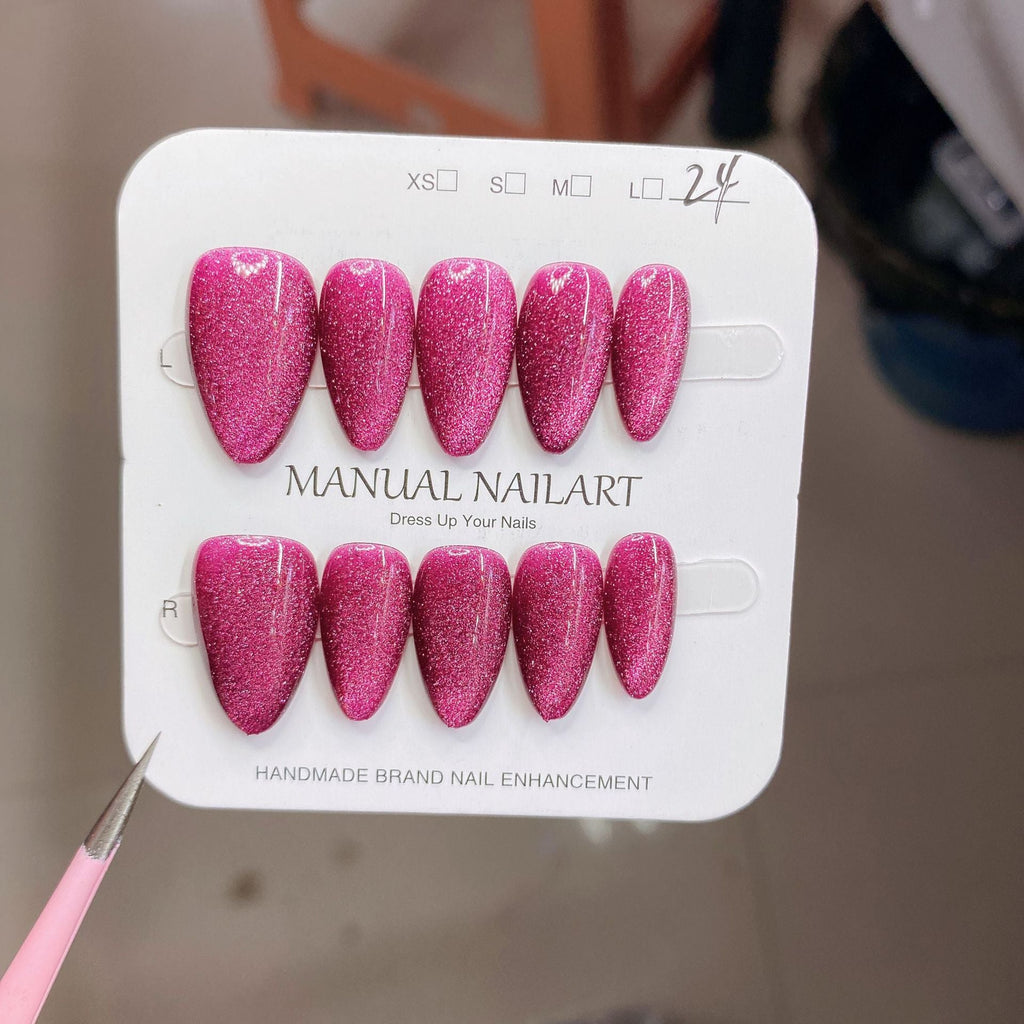 0965- Handmade press on nails fake nails removable