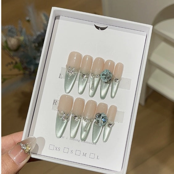 0995- Handmade press on nails fake nails removable