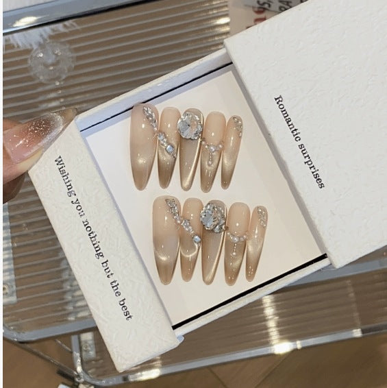 1034- Handmade press on nails fake nails removable