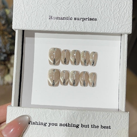 1034- Handmade press on nails fake nails removable