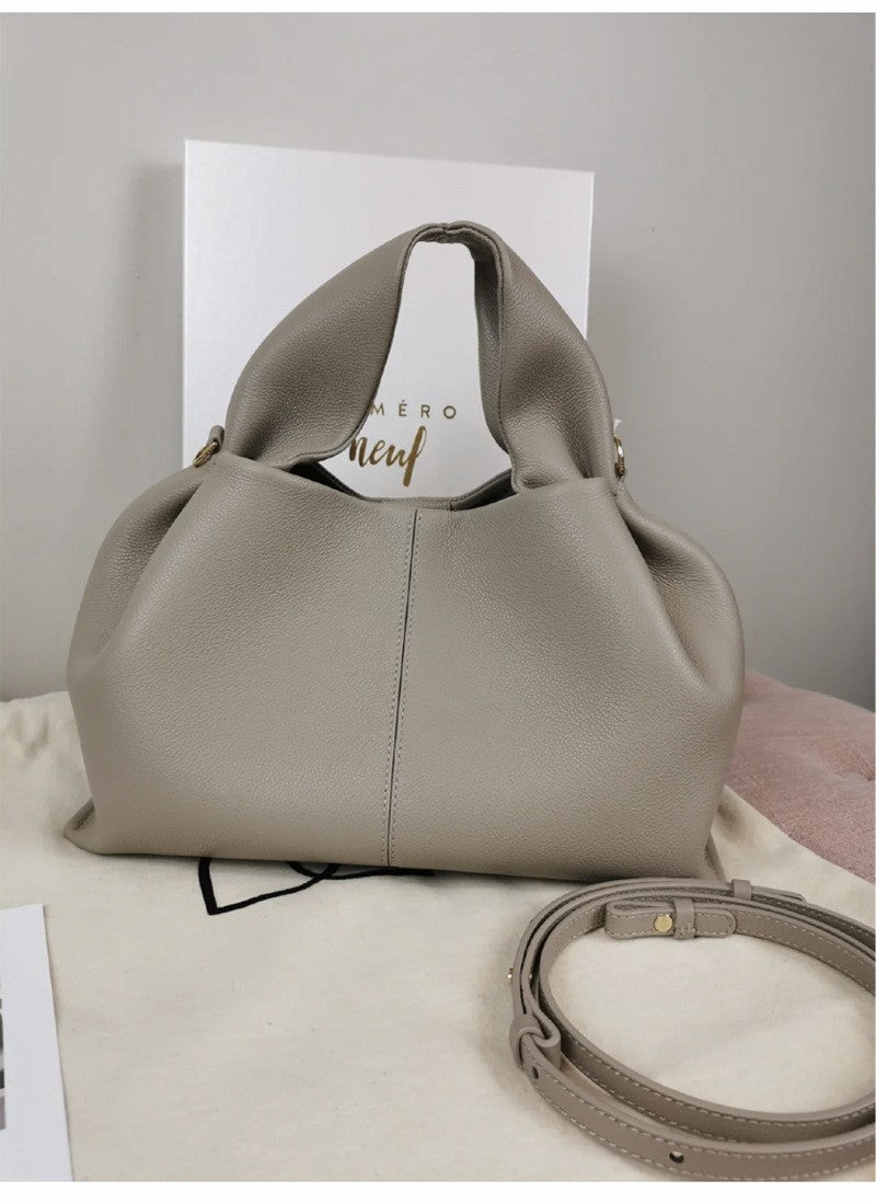 Cloud bag female, popular tote bag,  shoulder top handle bag