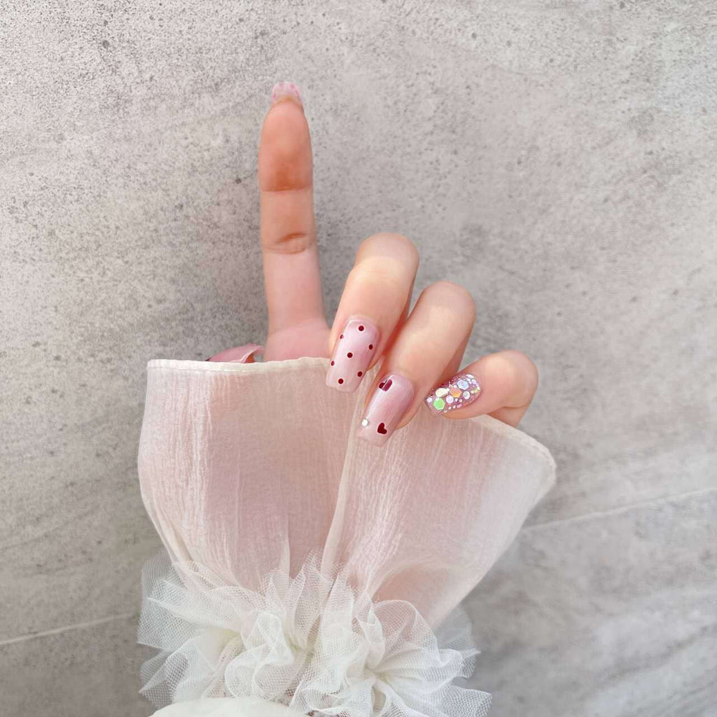 0943- Handmade press on nails fake nails removable