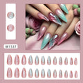 0977- Printed press on nails fake nails removable
