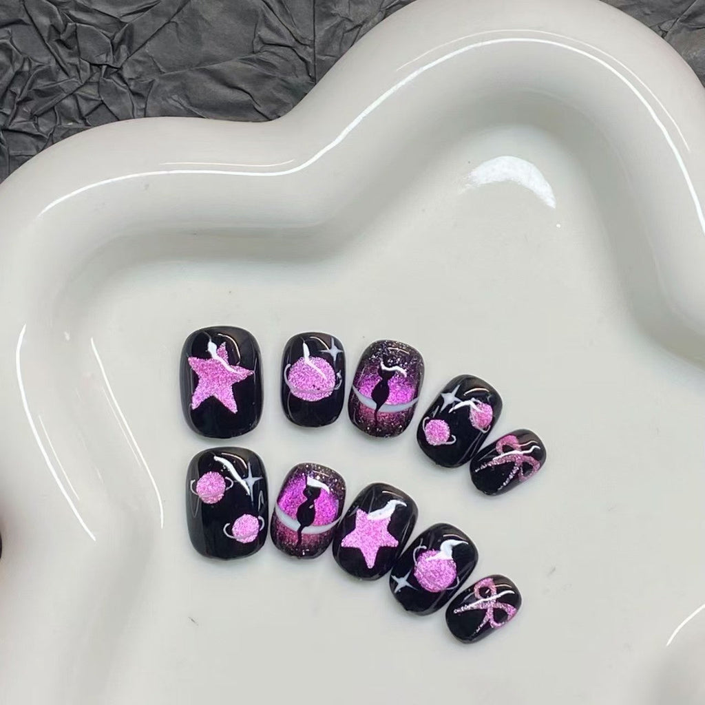 1005- Handmade press on nails fake nails removable