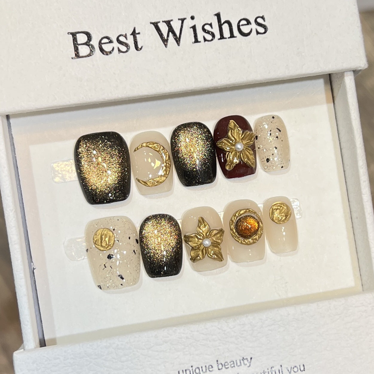 0969- Handmade press on nails fake nails removable