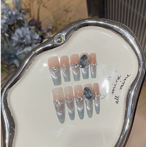 1035- Handmade press on nails fake nails removable