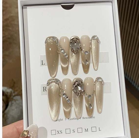 0995- Handmade press on nails fake nails removable