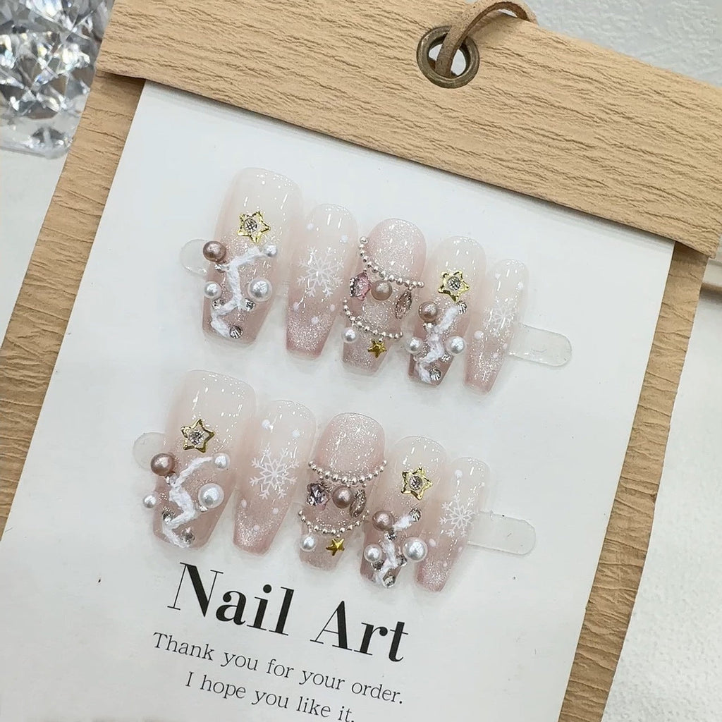 0994- Handmade press on nails fake nails removable