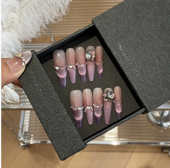 1035- Handmade press on nails fake nails removable