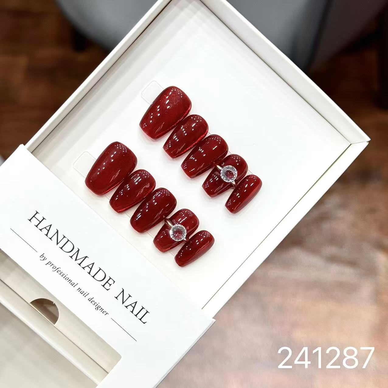 1029- Handmade press on nails fake nails removable