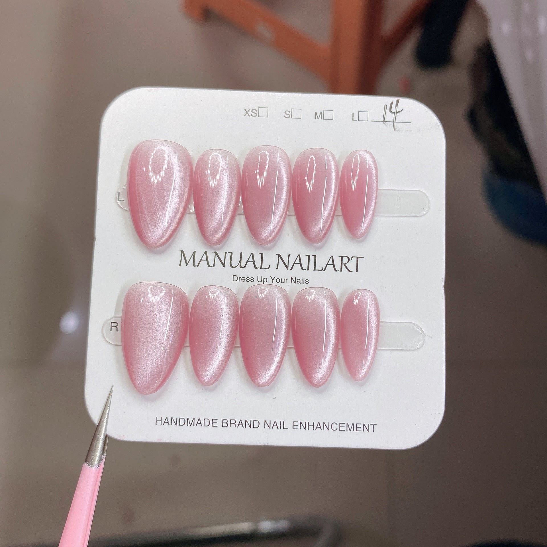 1027- Handmade press on nails fake nails removable