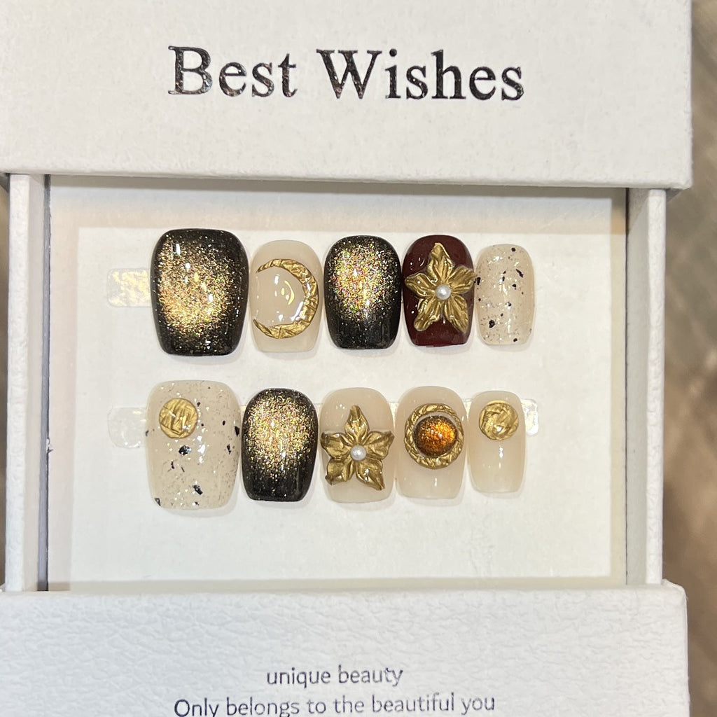 0969- Handmade press on nails fake nails removable