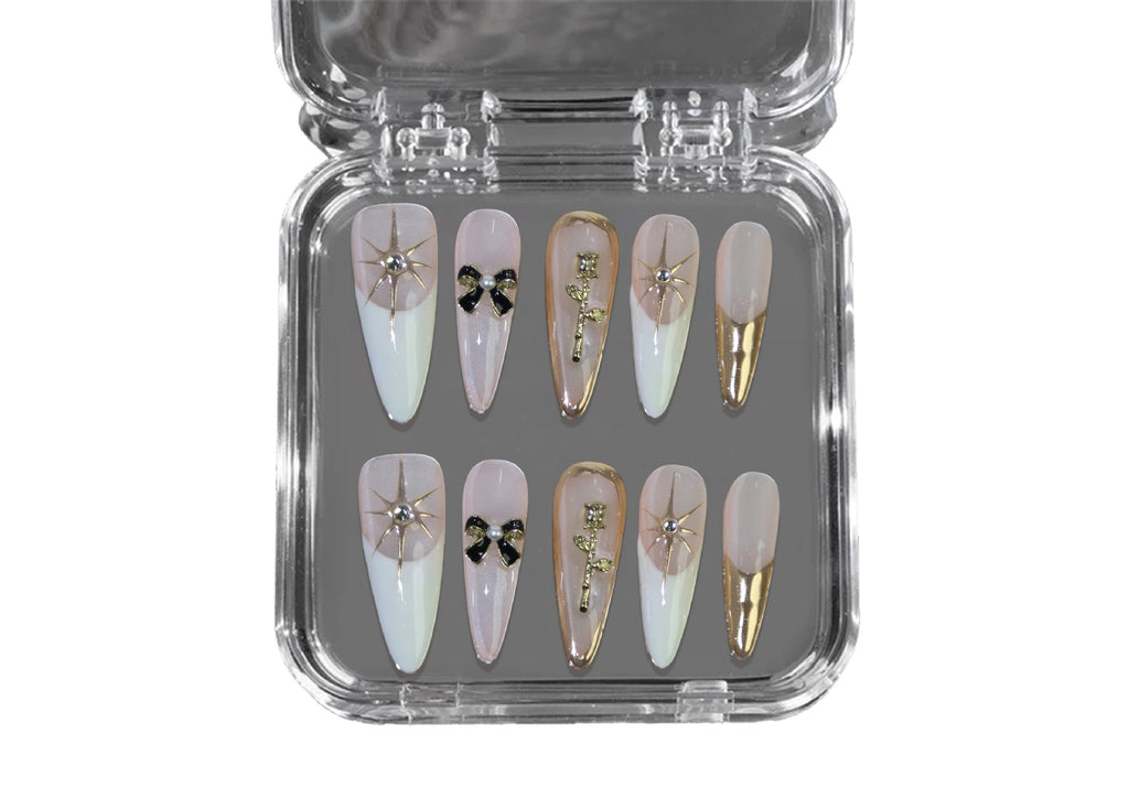 0946- Handmade press on nails fake nails removable