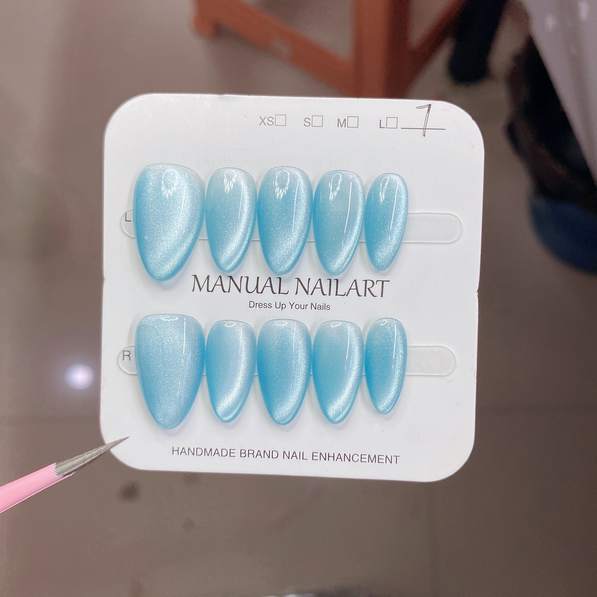 1027- Handmade press on nails fake nails removable