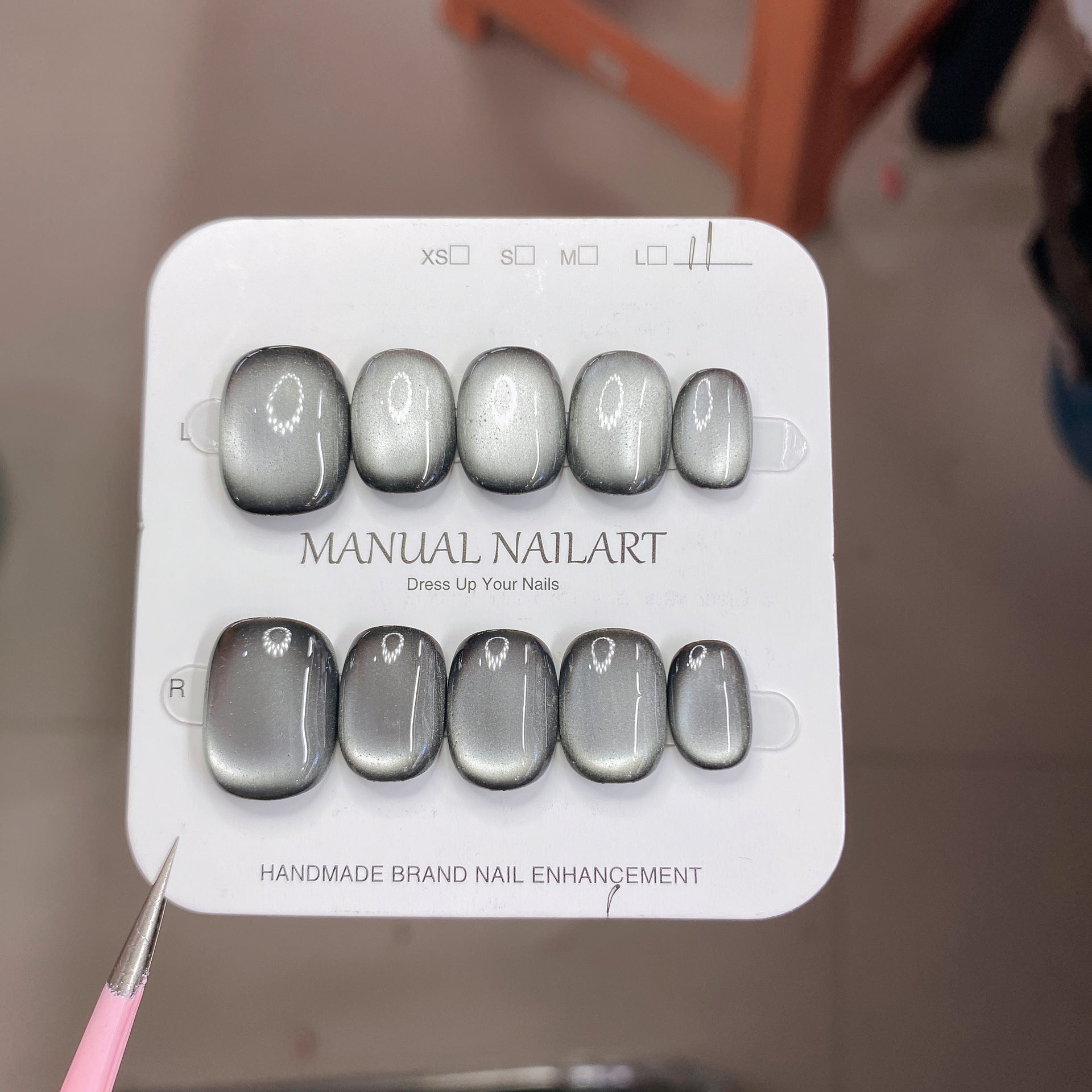 1027- Handmade press on nails fake nails removable