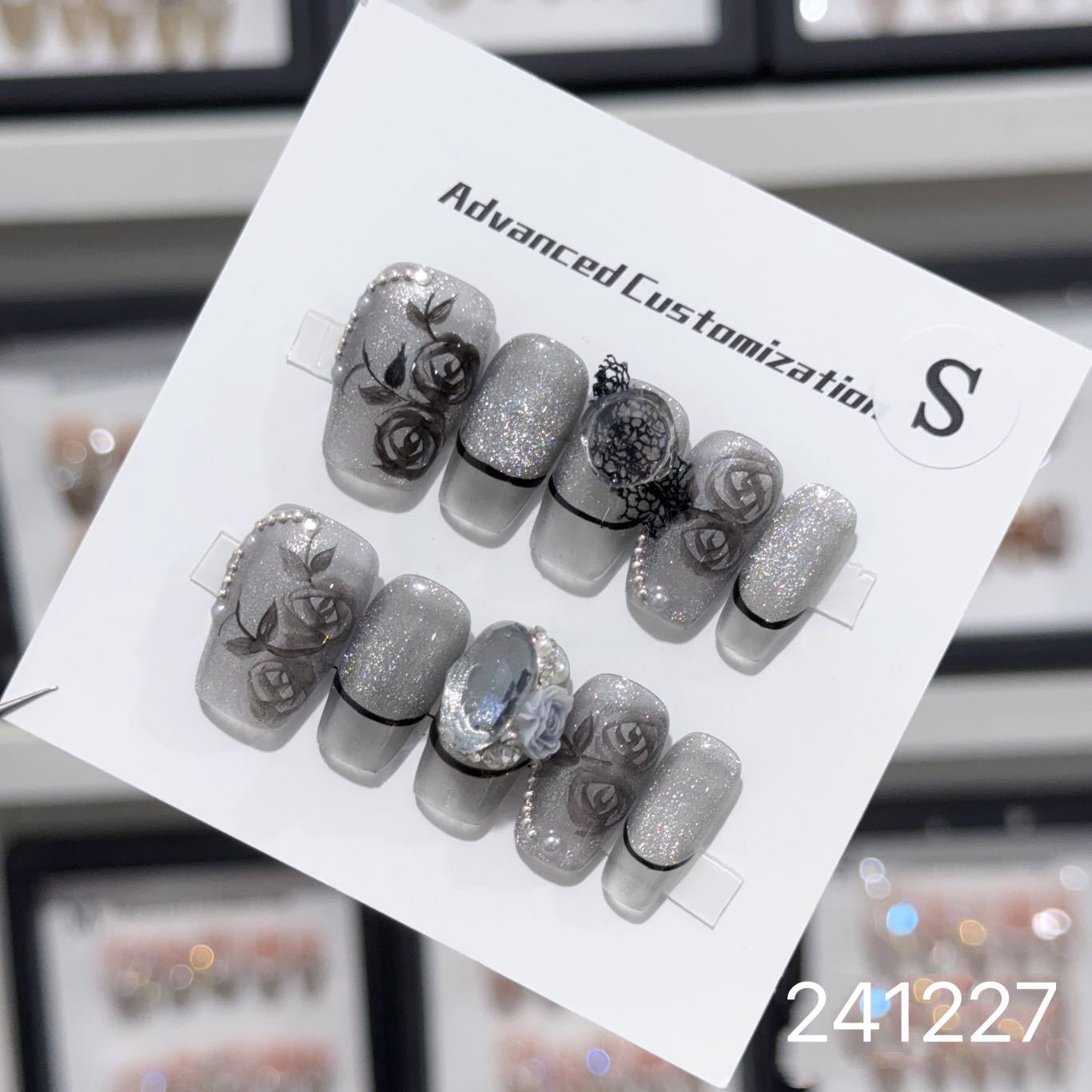 1031- Handmade press on nails fake nails removable