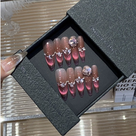 1034- Handmade press on nails fake nails removable