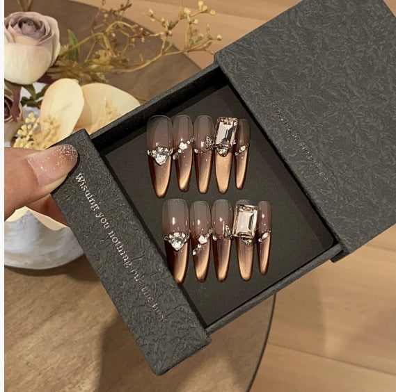 1033- Handmade press on nails fake nails removable