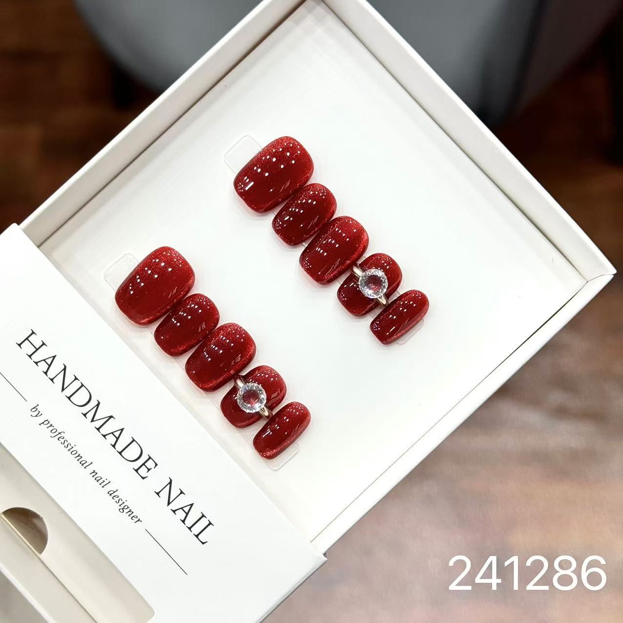 1029- Handmade press on nails fake nails removable