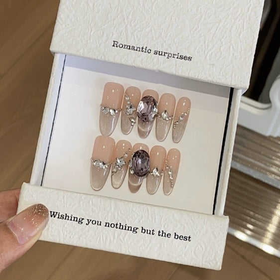 0995- Handmade press on nails fake nails removable