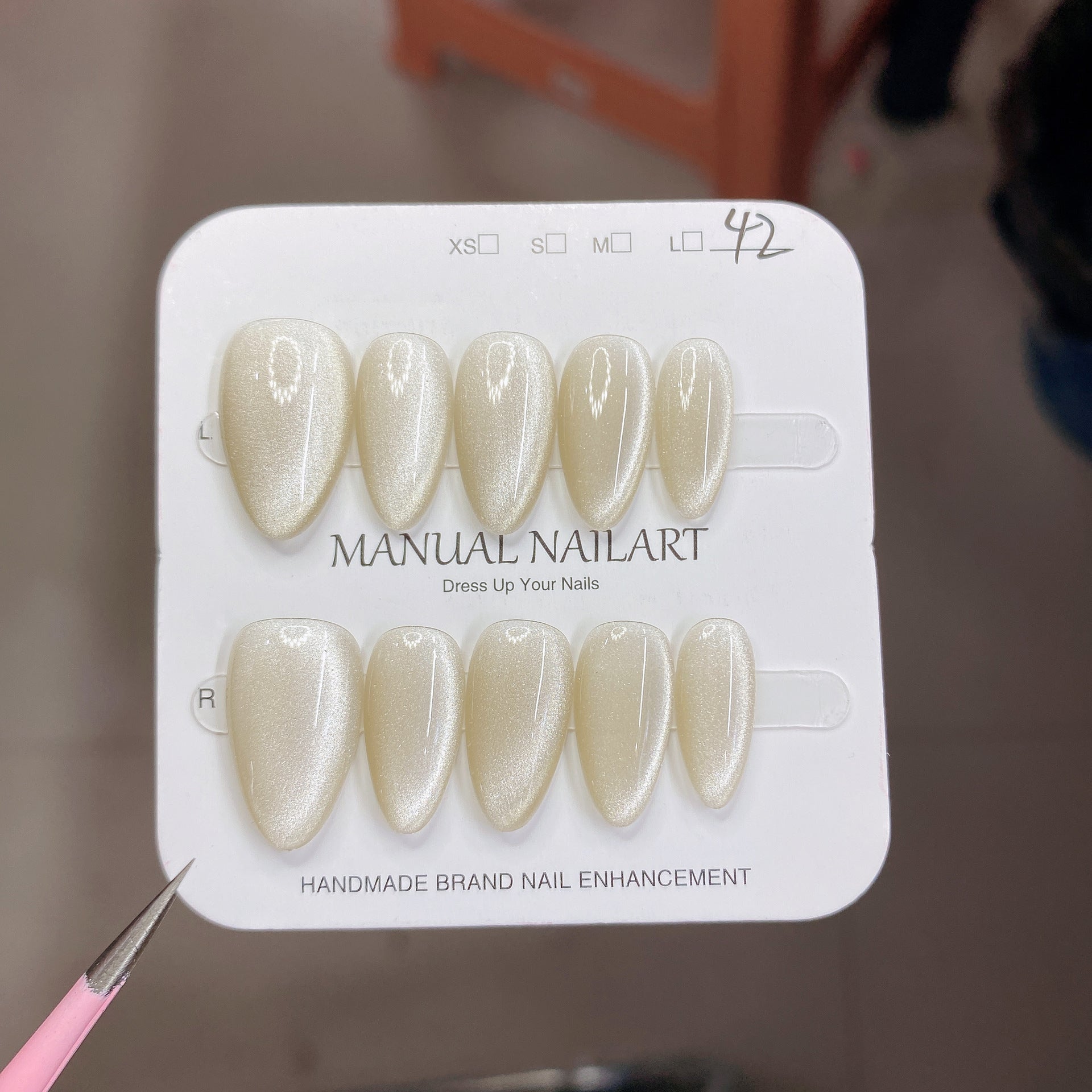 1026- Handmade press on nails fake nails removable