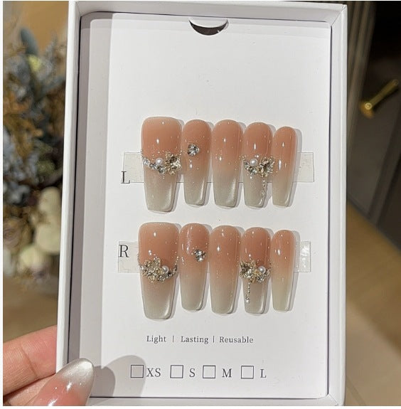 1033- Handmade press on nails fake nails removable