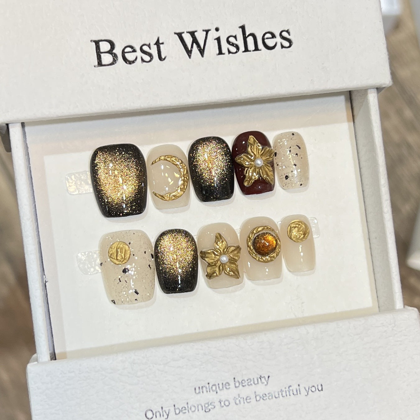 0969- Handmade press on nails fake nails removable