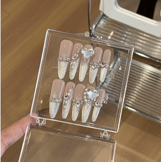 1035- Handmade press on nails fake nails removable