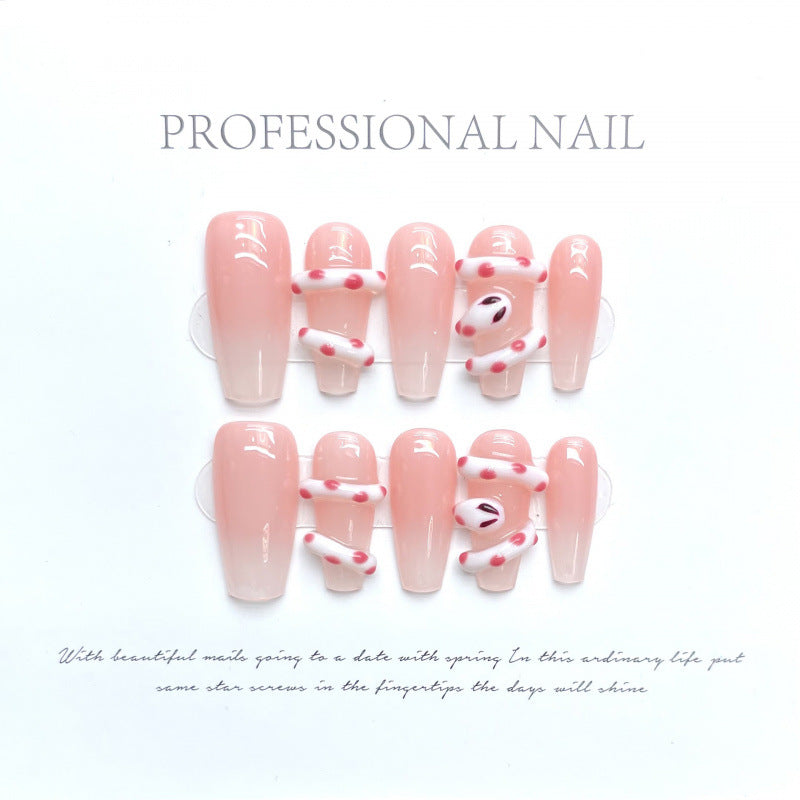0937- Handmade press on nails fake nails removable