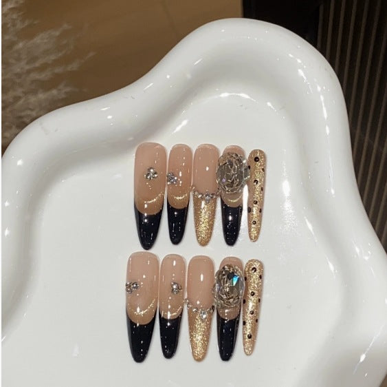 1035- Handmade press on nails fake nails removable