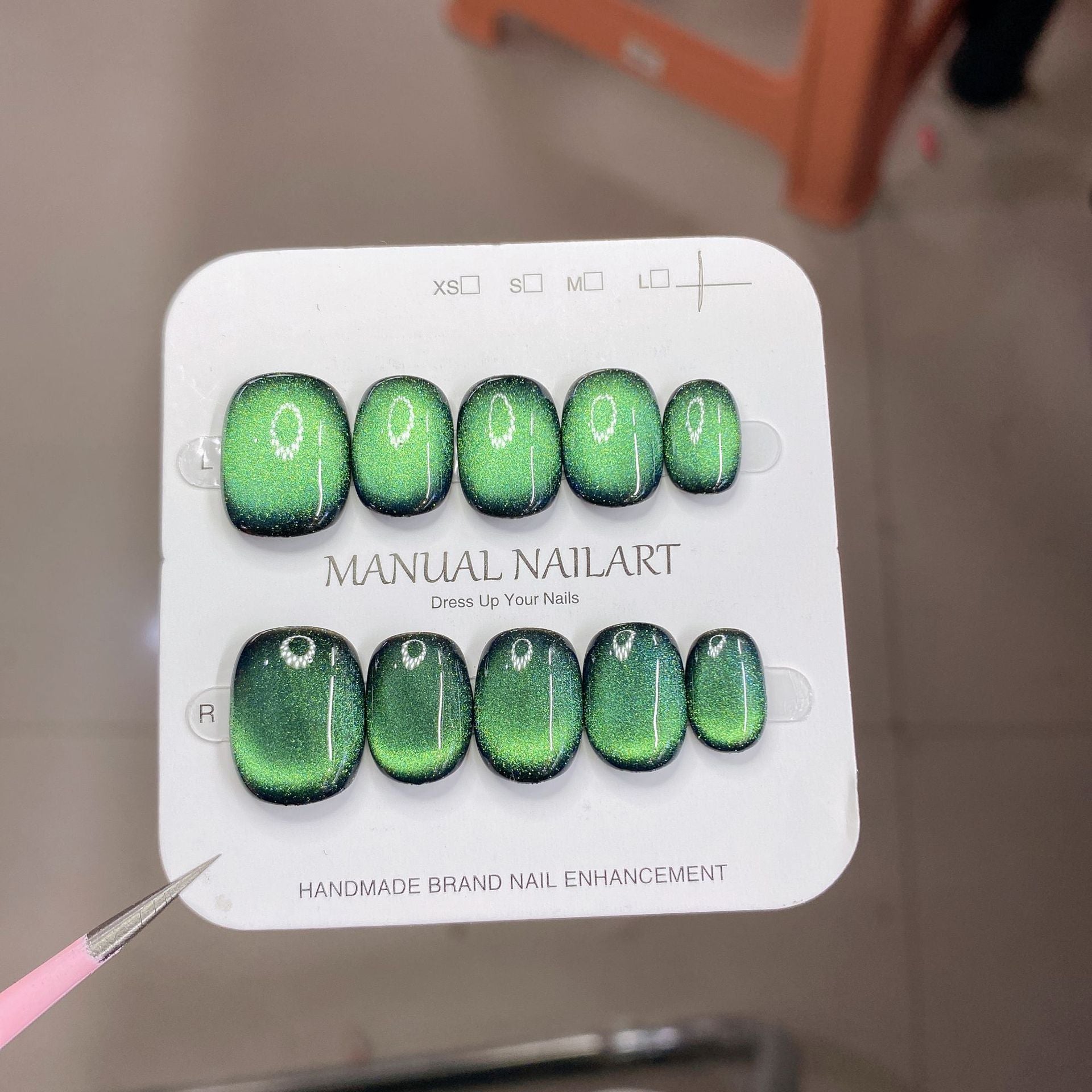 1026- Handmade press on nails fake nails removable