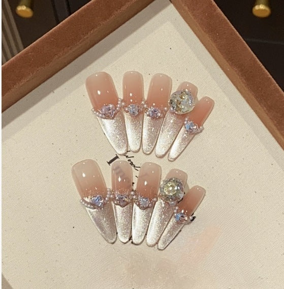 1035- Handmade press on nails fake nails removable