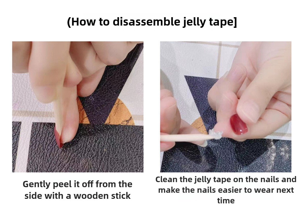 0998- Handmade press on nails fake nails removable