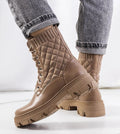 Raventa Trek-Style Sock Ankle Boots