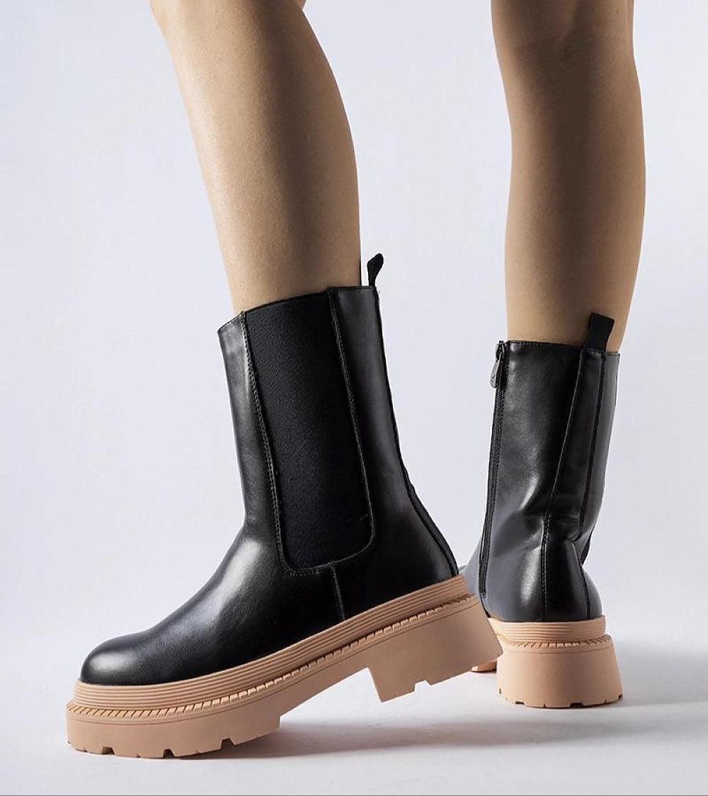 Zamari contrast-sole ankle boots