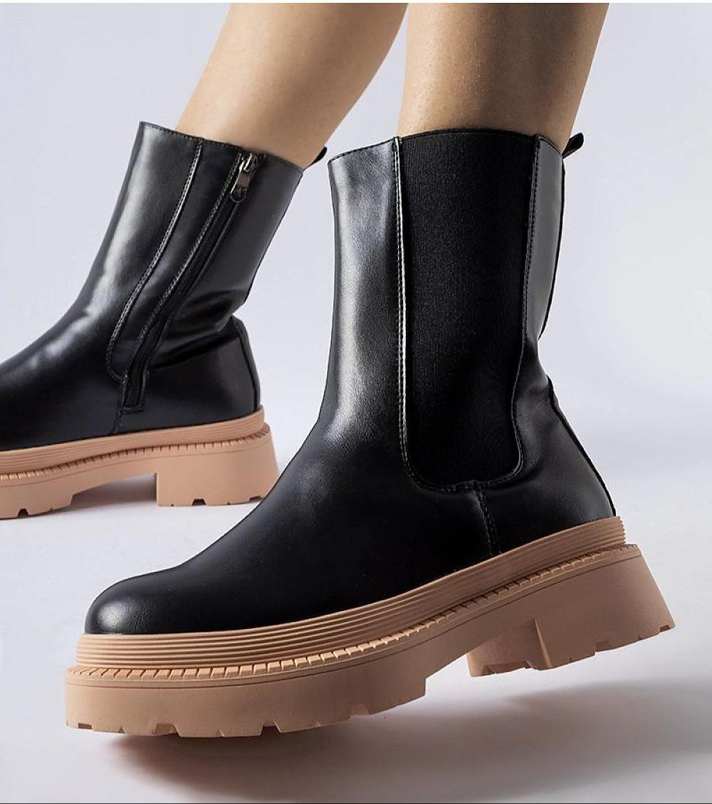 Zamari contrast-sole ankle boots