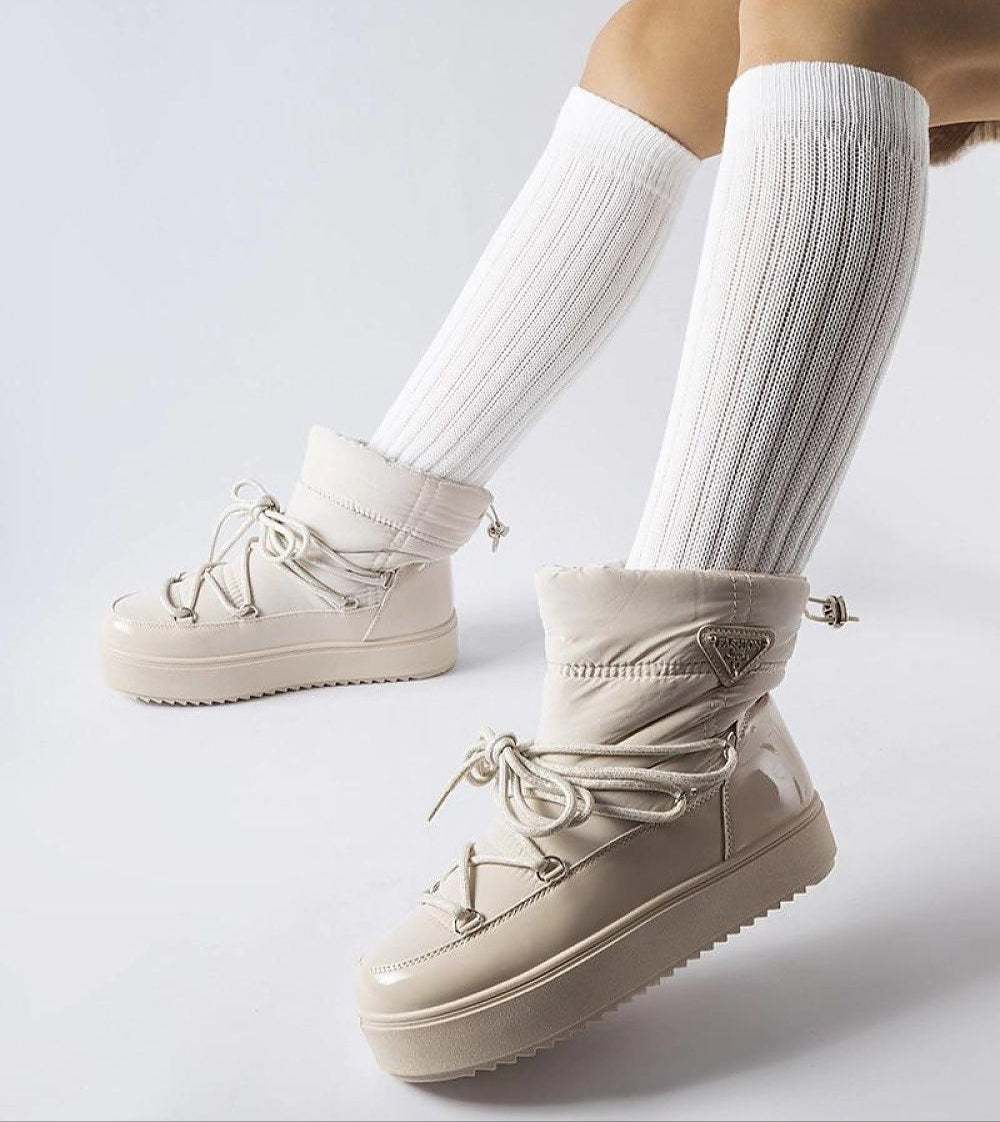 Tharima insulated slip-on snow boots