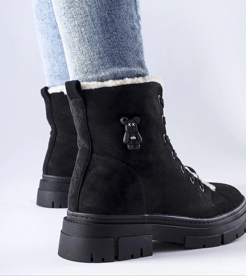 Pombera Suede Platform Boots